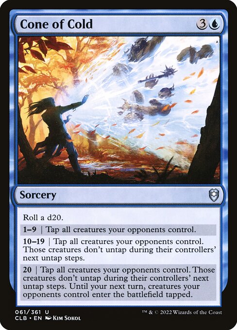 Cone of Cold (61) [Commander Legends: Battle for Baldur's Gate]