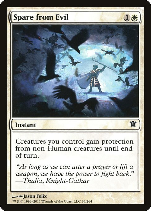 Spare from Evil (34) [Innistrad]
