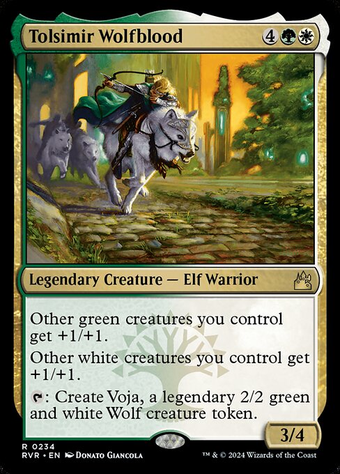 Tolsimir Wolfblood (234) [Ravnica Remastered]