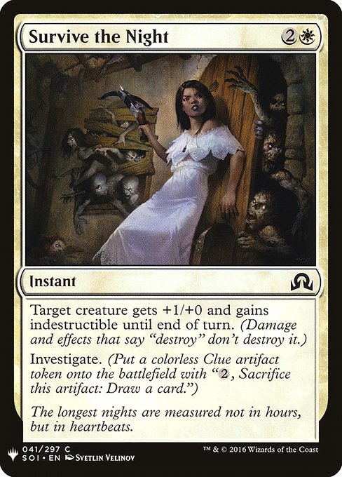 Survive the Night (SOI-41) [The List]