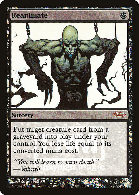 Reanimate (10) [Friday Night Magic 2004]