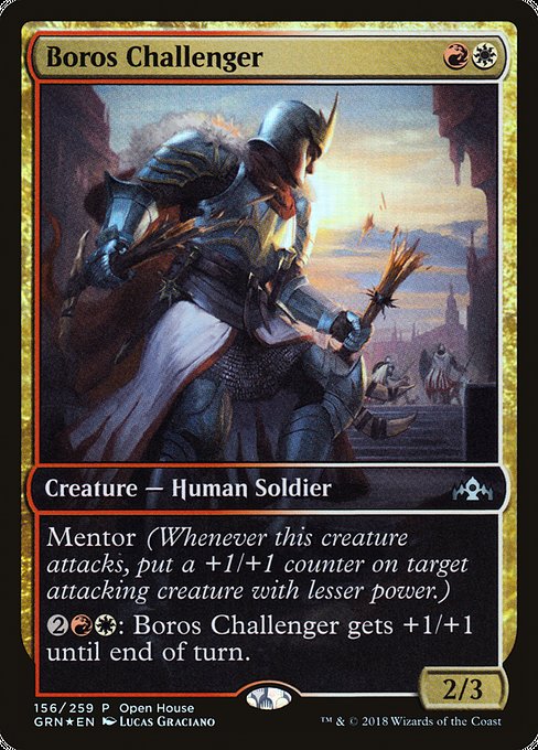 Boros Challenger (156) [Guilds of Ravnica Promos]