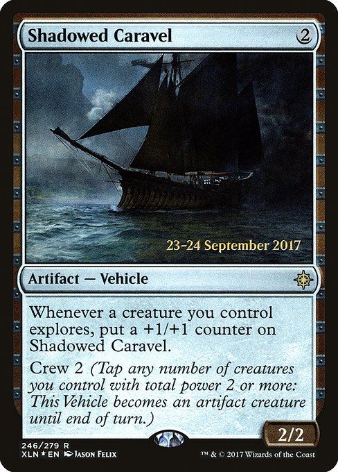 Shadowed Caravel (246s) [Ixalan Promos]