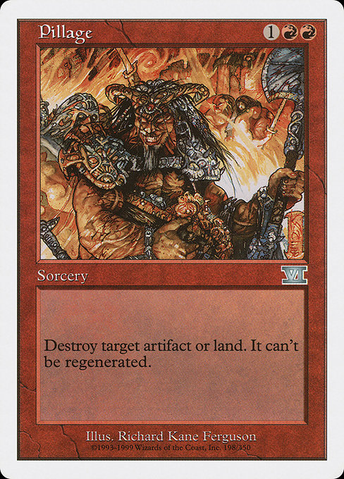 Pillage (198) [Classic Sixth Edition]