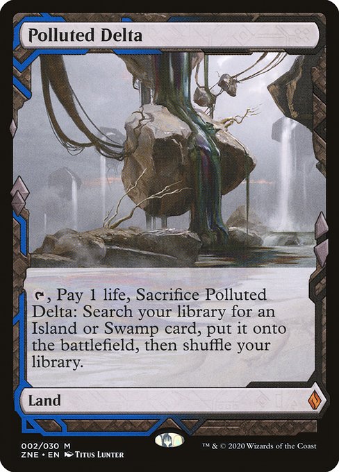 Polluted Delta (2) [Zendikar Rising Expeditions]