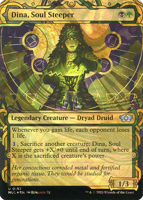 Dina, Soul Steeper (167) [Multiverse Legends] [Showcase, Borderless]