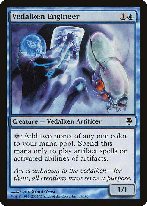 Vedalken Engineer (35) [Darksteel]