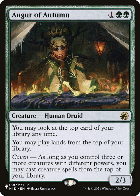 Augur of Autumn (MID-168) [The List]