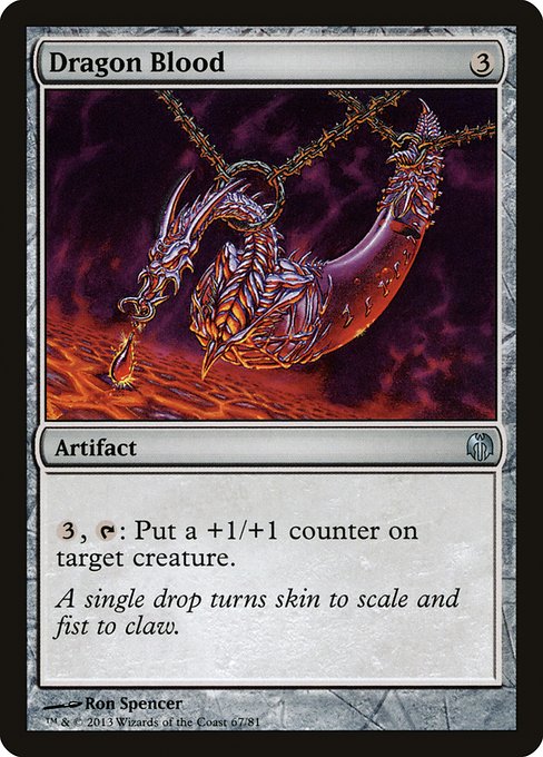 Dragon Blood (67) [Duel Decks: Heroes vs. Monsters]