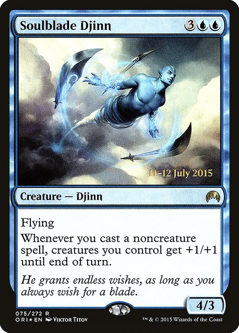 Soulblade Djinn (75s) [Magic Origins Promos]