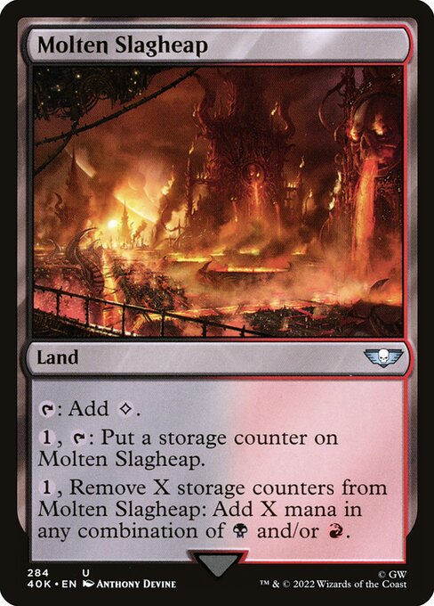 Molten Slagheap (284) [Warhammer 40,000 Commander]