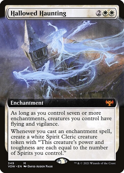 Hallowed Haunting (349) [Innistrad: Crimson Vow] [Extended Art]