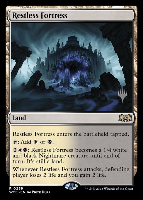 Restless Fortress (259p) [Wilds of Eldraine Promos]
