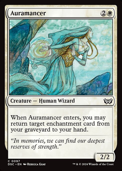 Auramancer (97) [Duskmourn: House of Horror Commander]