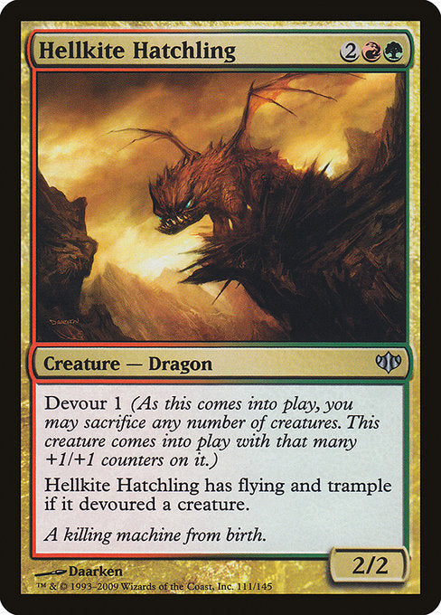Hellkite Hatchling (111) [Conflux]