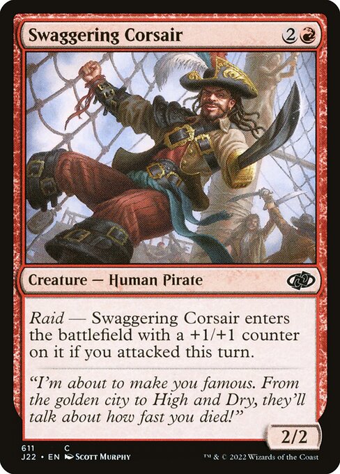 Swaggering Corsair (611) [Jumpstart 2022]