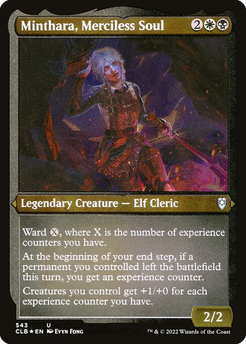 Minthara, Merciless Soul (543) [Commander Legends: Battle for Baldur's Gate]