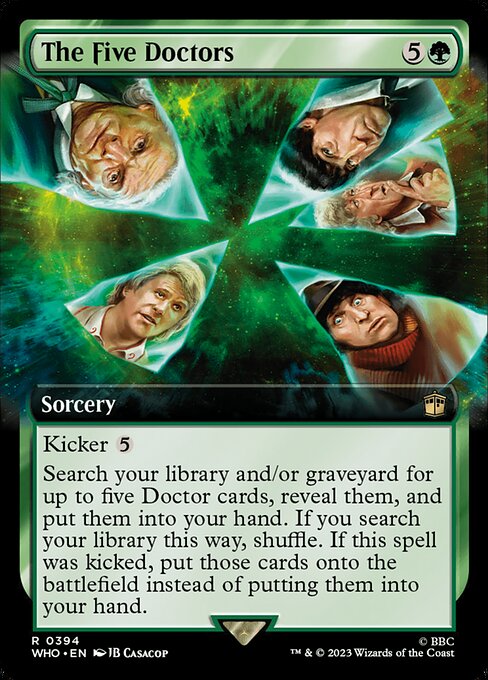The Five Doctors (394) [Doctor Who] [Extended Art]