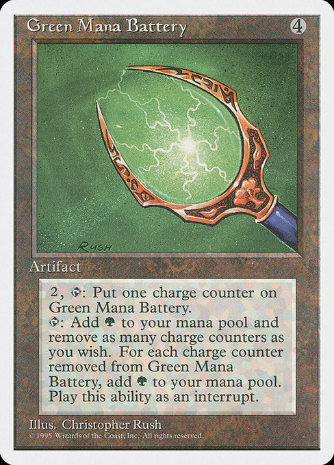 Green Mana Battery (323) [Fourth Edition]