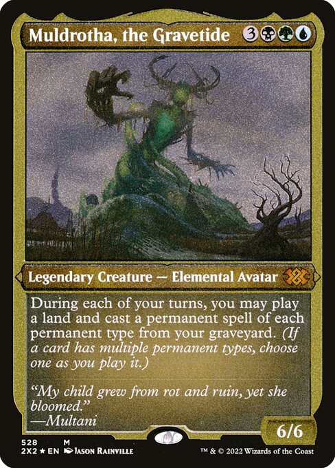 Muldrotha, the Gravetide (528) [Double Masters 2022]