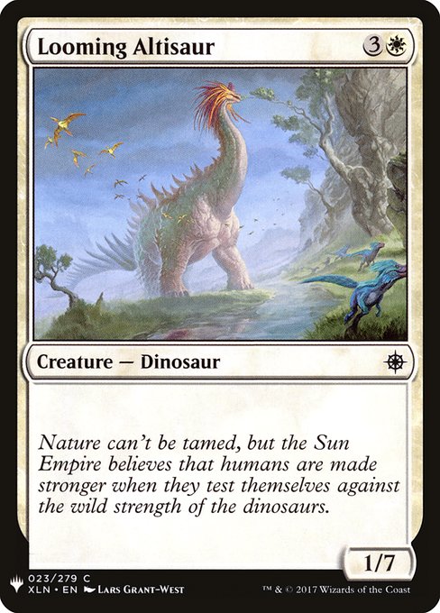 Looming Altisaur (XLN-23) [The List]