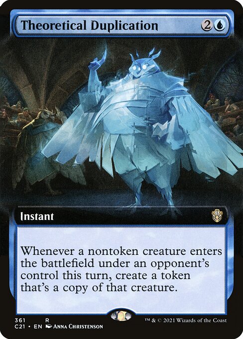 Theoretical Duplication (361) [Commander 2021] [Extended Art]