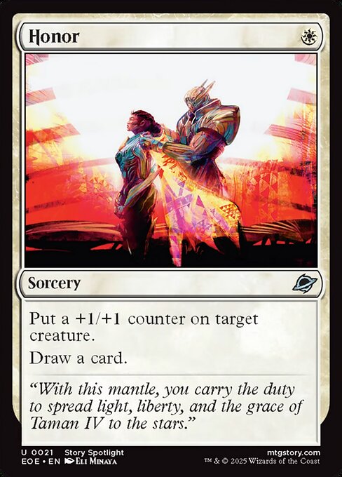 Honor (21) [Edge of Eternities]