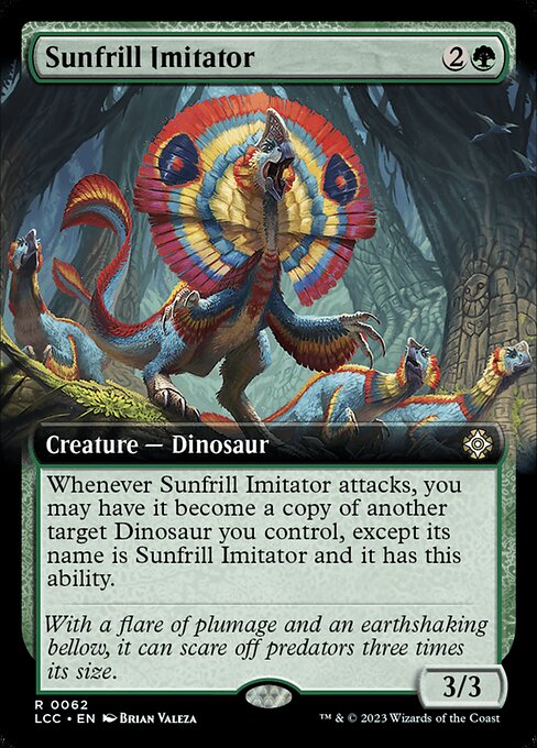 Sunfrill Imitator (62) [The Lost Caverns of Ixalan Commander] [Extended Art]