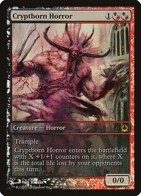 Cryptborn Horror (212) [Return to Ravnica Promos]