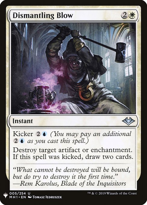 Dismantling Blow (MH1-5) [The List]