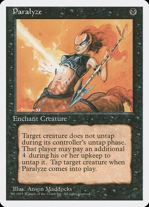 Paralyze (151) [Fourth Edition]