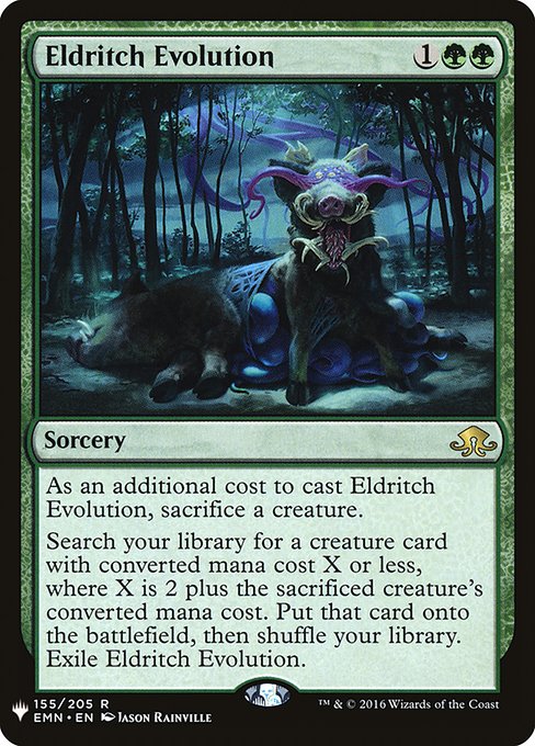 Eldritch Evolution (EMN-155) [The List]