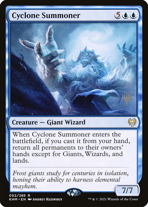 Cyclone Summoner (52p) [Kaldheim Promos]