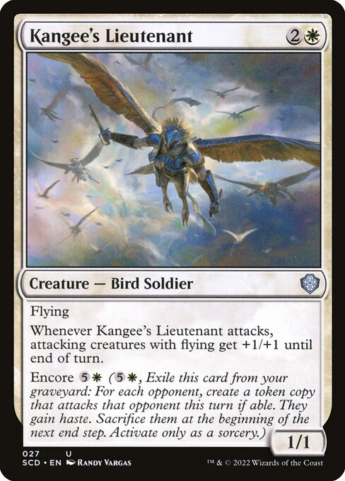 Kangee's Lieutenant (27) [Starter Commander Decks]