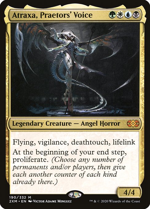 Atraxa, Praetors' Voice (190) [Double Masters]