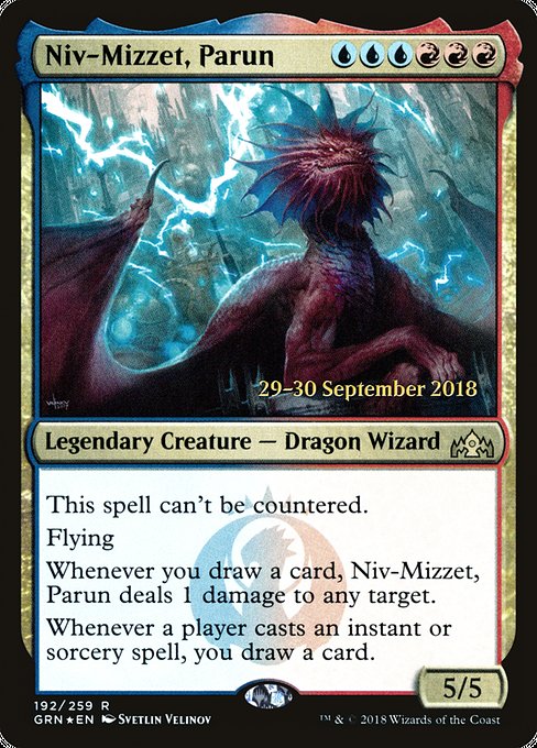 Niv-Mizzet, Parun (192s) [Guilds of Ravnica Promos]