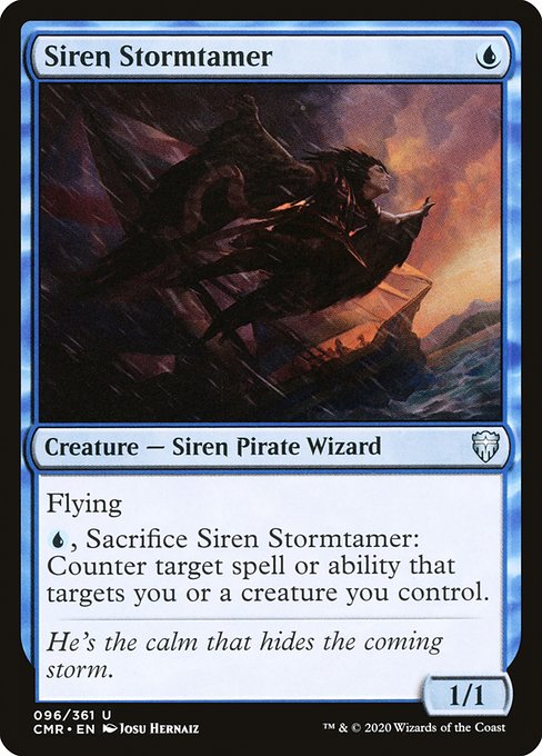 Siren Stormtamer (96) [Commander Legends]