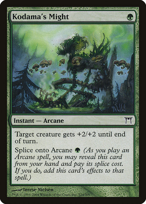 Kodama's Might (224) [Champions of Kamigawa]