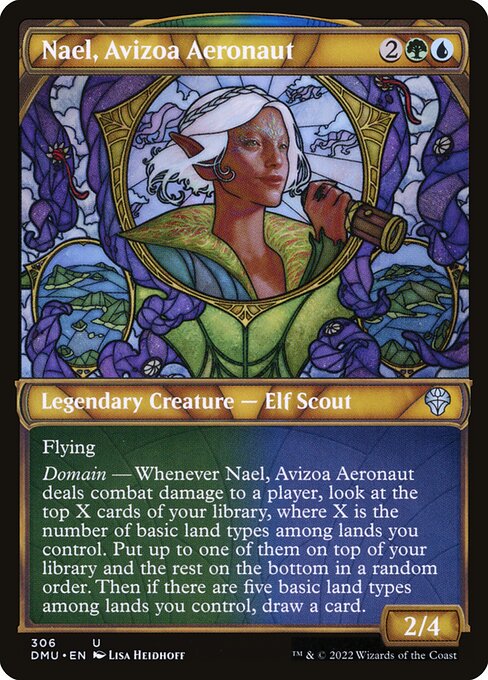 Nael, Avizoa Aeronaut (306) [Dominaria United] [Showcase]