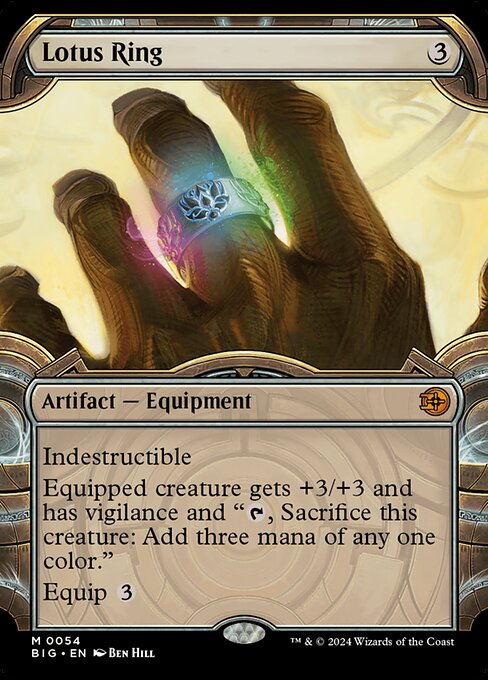 Lotus Ring (54) [The Big Score]