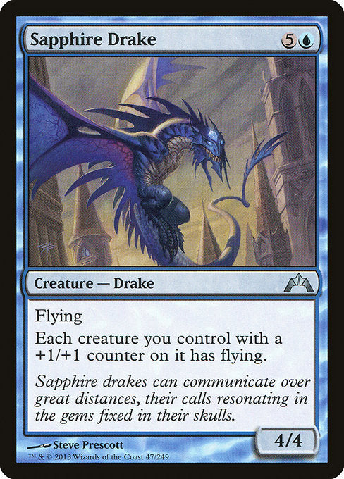 Sapphire Drake (47) [Gatecrash]