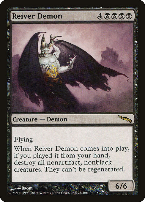 Reiver Demon (75) [Mirrodin]