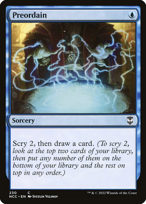 Preordain (230) [New Capenna Commander]