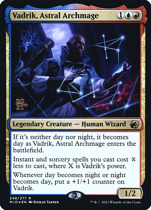 Vadrik, Astral Archmage (248s) [Innistrad: Midnight Hunt Promos]