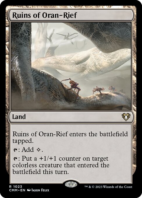 Ruins of Oran-Rief (1023) [Commander Masters]