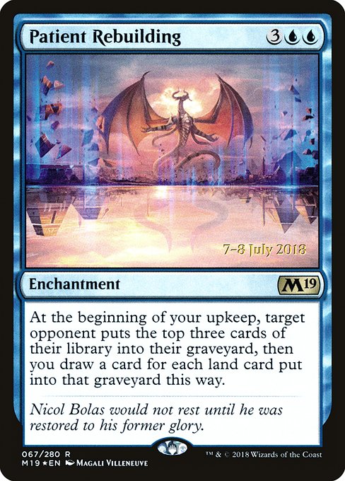 Patient Rebuilding (67s) [Core Set 2019 Promos]