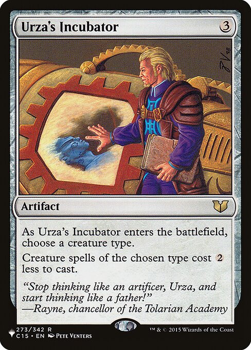Urza's Incubator (C15-273) [The List]