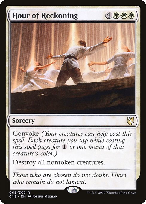 Hour of Reckoning (65) [Commander 2019]