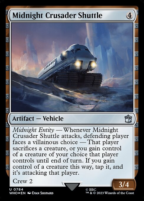 Midnight Crusader Shuttle (784) [Doctor Who]