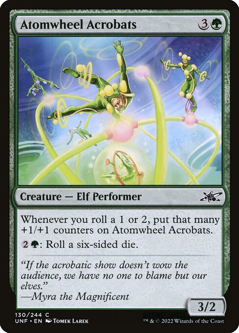 Atomwheel Acrobats (130) [Unfinity]